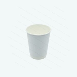 Coffee Cup 350ml D/Wall White LDPE